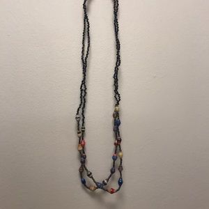 Ugandan Paper Bead Necklace